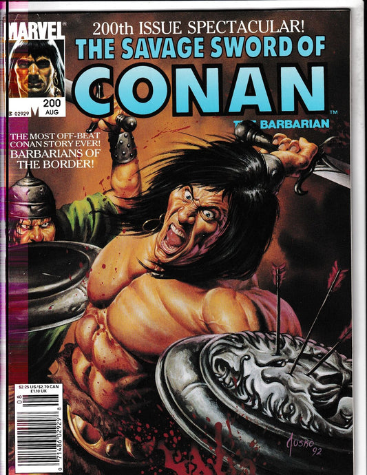 Savage Sword of Conan #200 (1992) Curtis/Marvel Comics