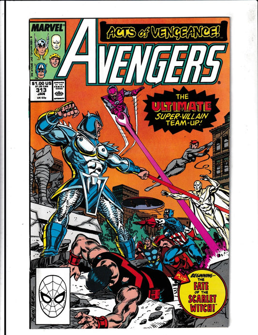 Avengers #313 (1990) Higher Grade Marvel Comics