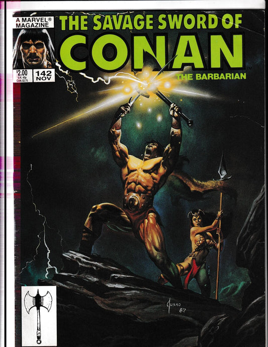 Savage Sword of Conan #142 (1987) Curtis/Marvel Comics