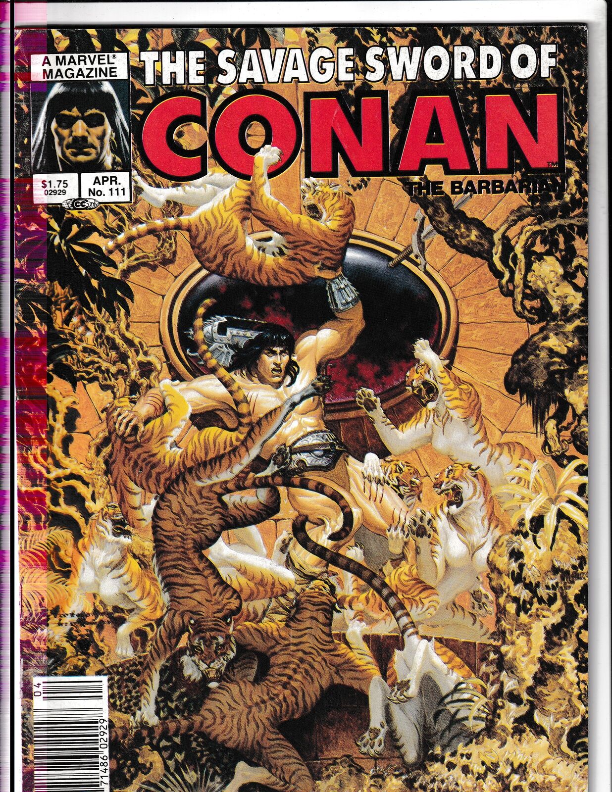 Savage Sword of Conan #111 (1985) Curtis/Marvel Comics