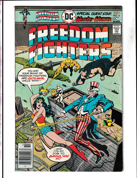 Freedom Fighters #4 (1976) DC Comics