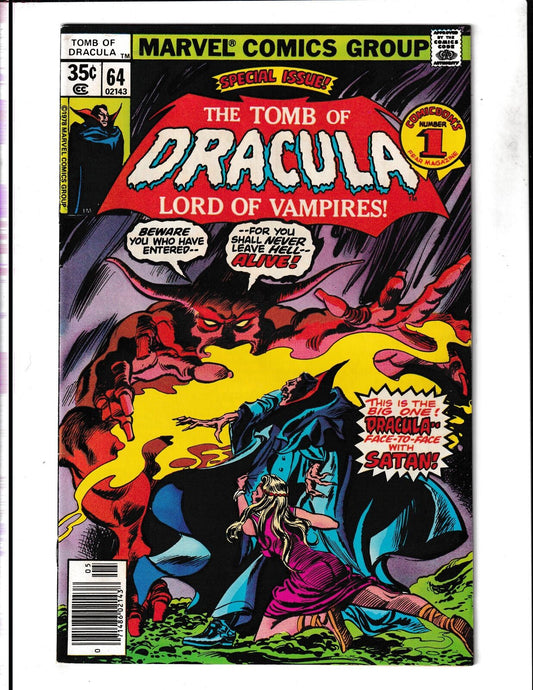 Tomb of Dracula #64 (1978) Marvel Comics