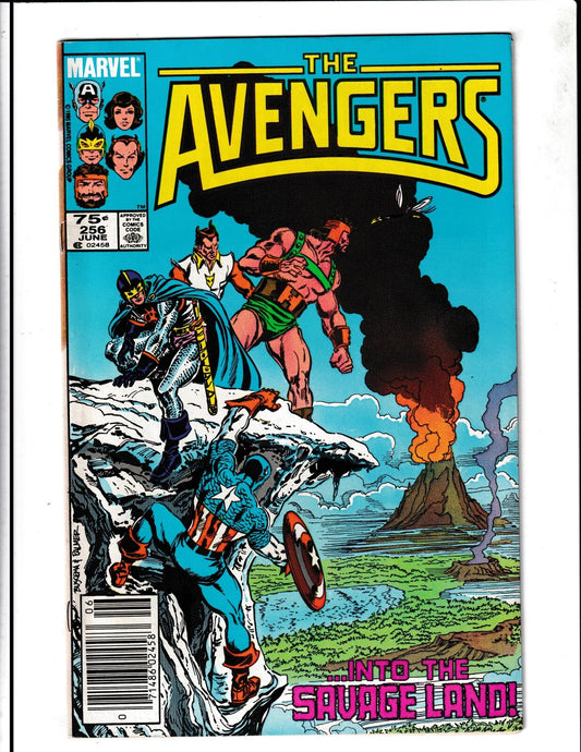 Avengers #256 (1985) Canadian Newsstand Marvel Comics