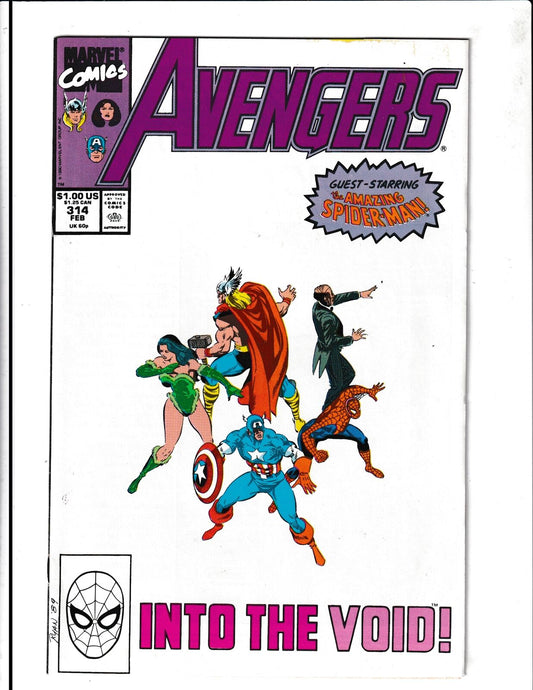 Avengers #314 (1990) Higher-Grade Marvel Comics