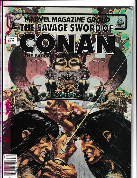 Savage Sword of Conan #93 (1983) Curtis/Marvel Comics