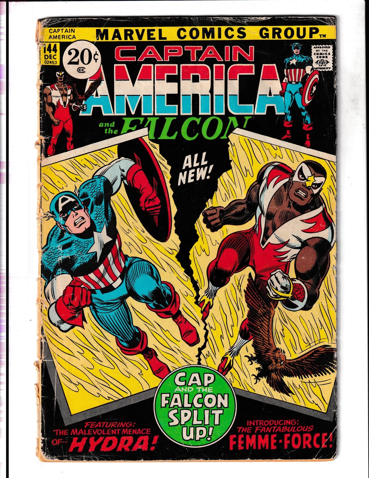 Captain America #144 (1971) Marvel Comics