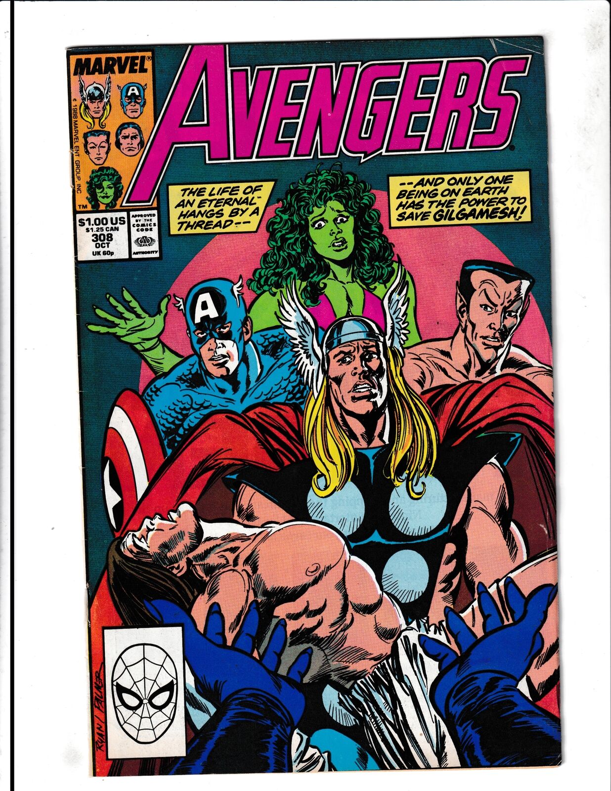 Avengers #308 (1989) Marvel Comics