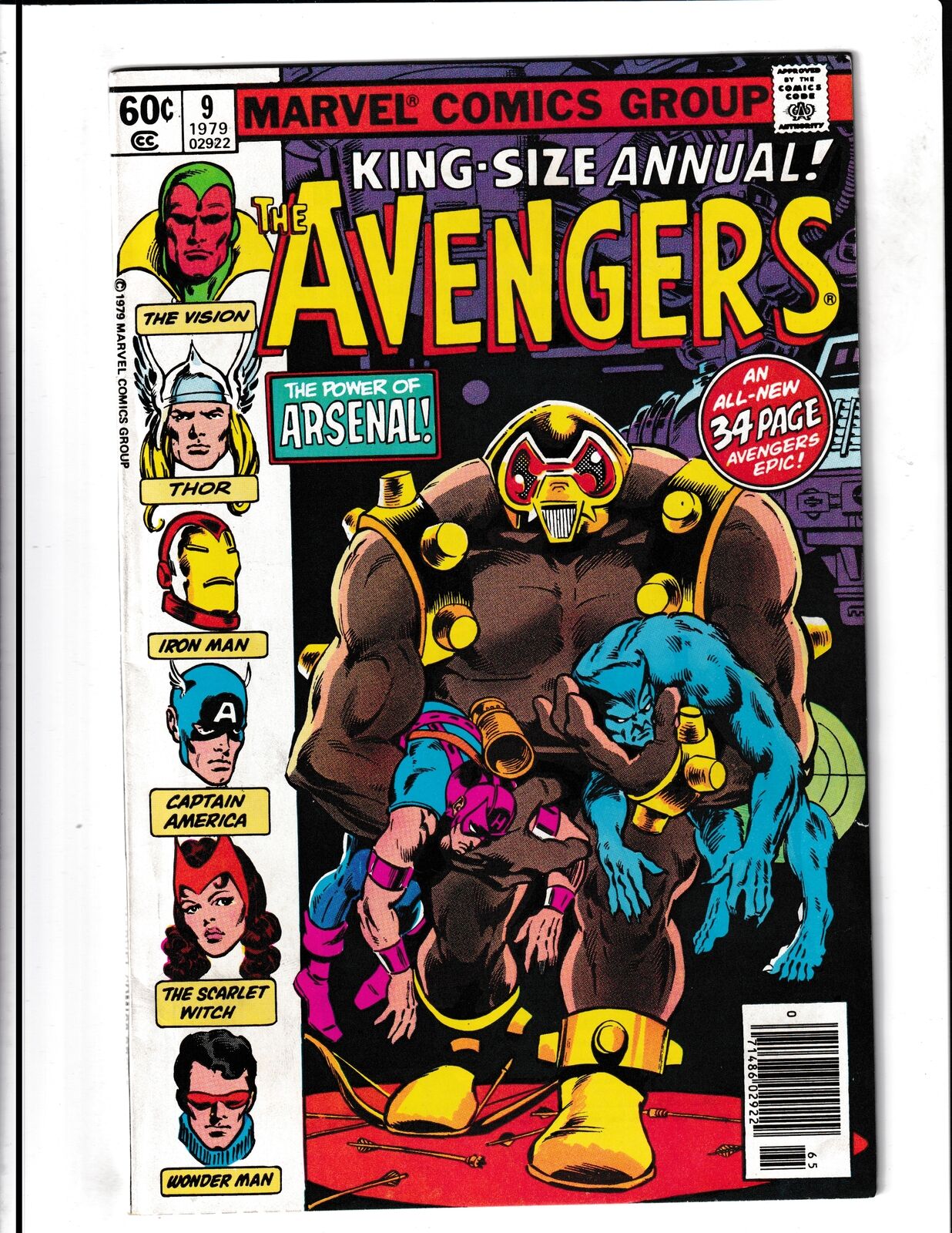 Avengers Annual #9 (1978) Marvel Comics