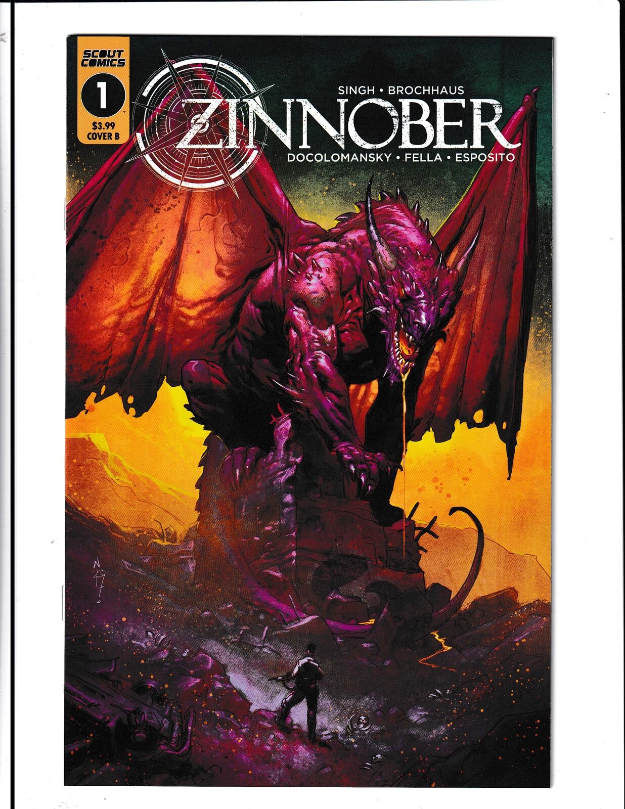 Zinnober #1b (2018) Scout Comics