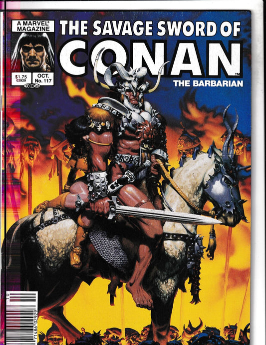 Savage Sword of Conan #117 (1985) Curtis/Marvel Comics