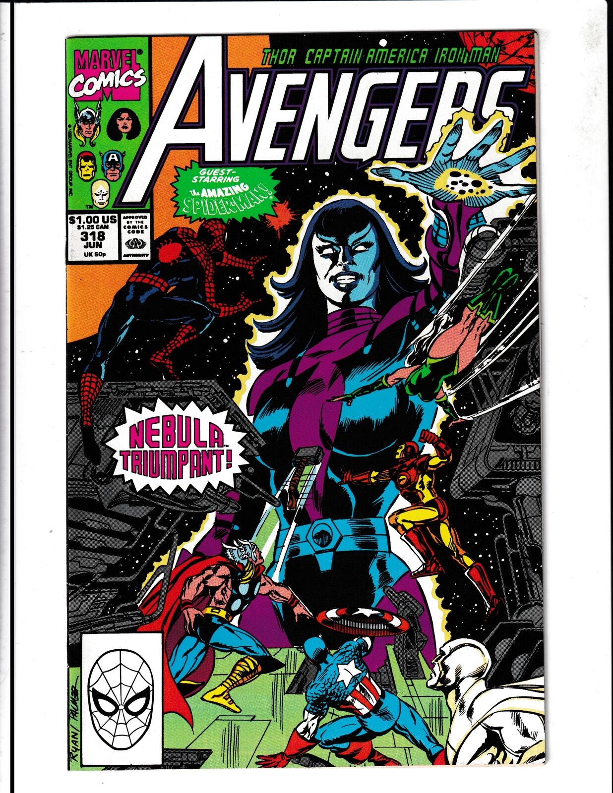 Avengers #318 (1990) Marvel Comics