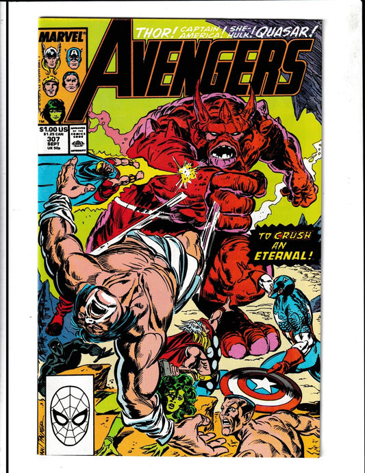 Avengers #307 (1989) Higher Grade Marvel Comics