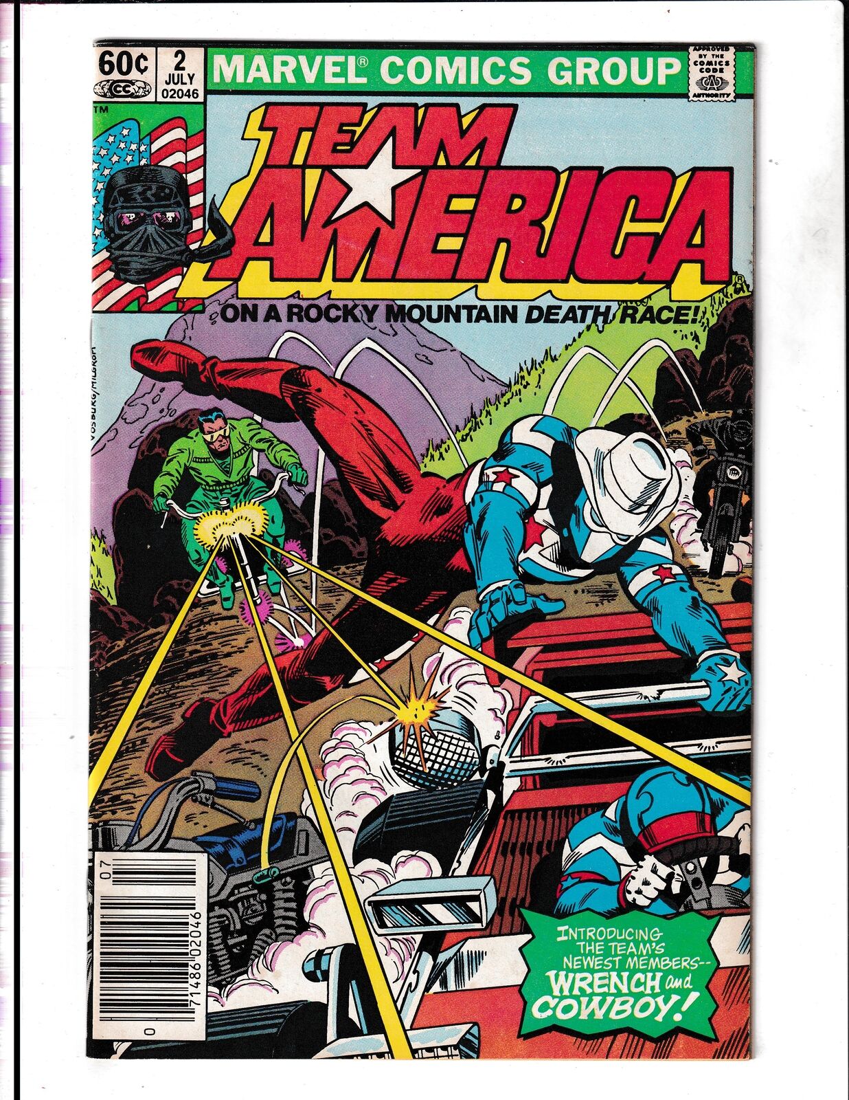 Team America #2 (1982)  Comics