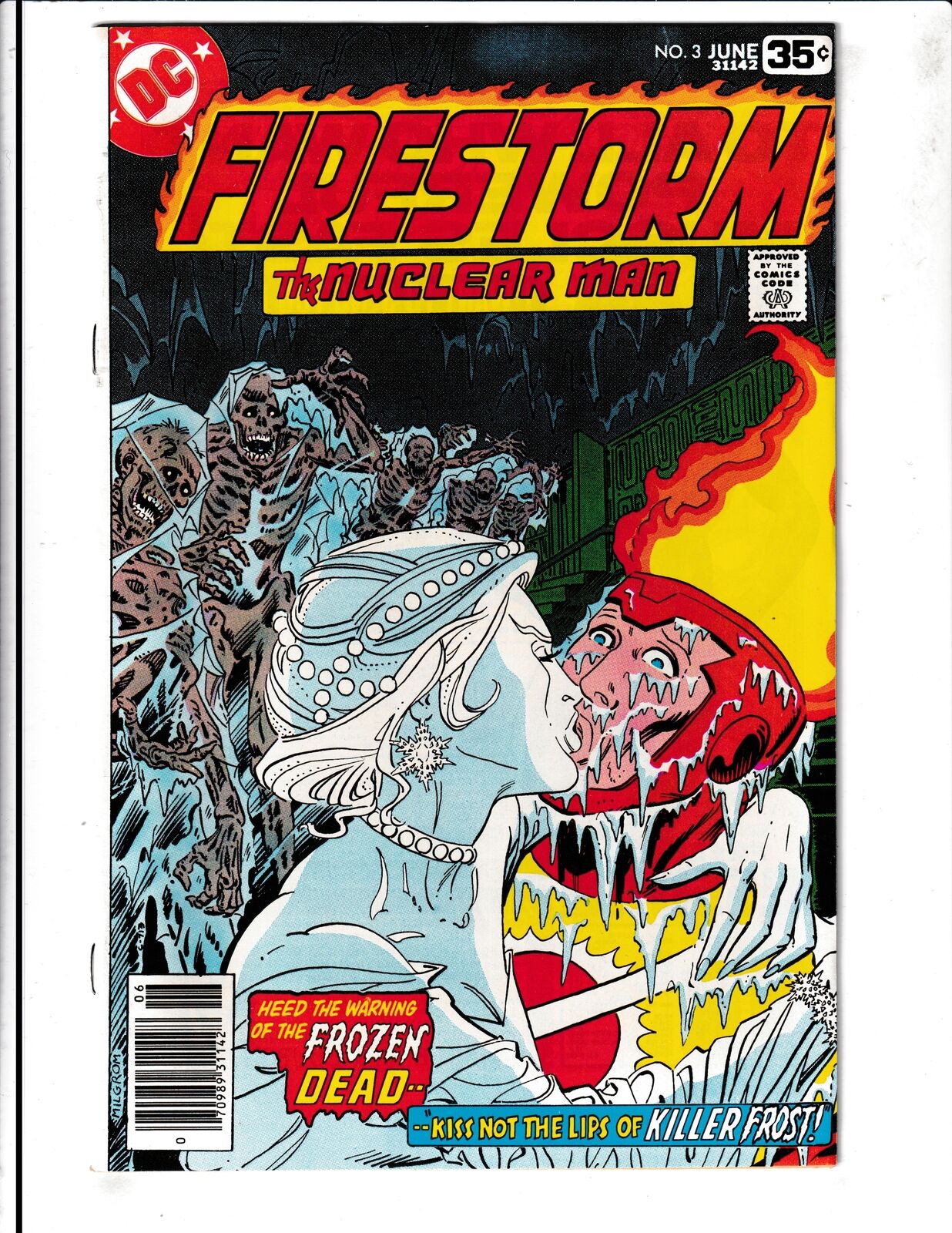 Firestorm the Nuclear Man #3 (1978) 1st app and origin of Killer Frost DC Comics