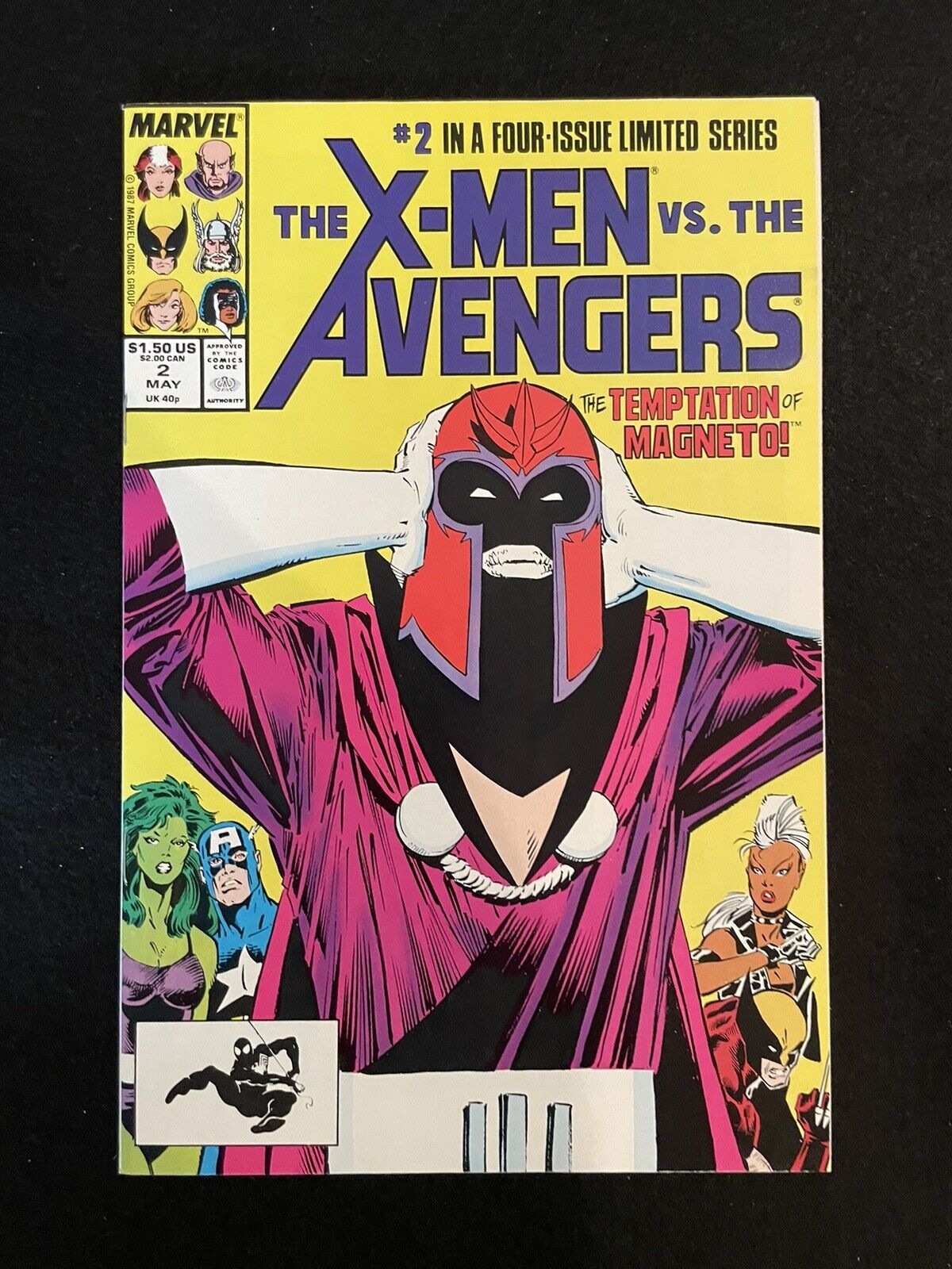 X-Men vs. the Avengers #1-4 (1987) HIGHER GRADE Complete Set Marvel Comics