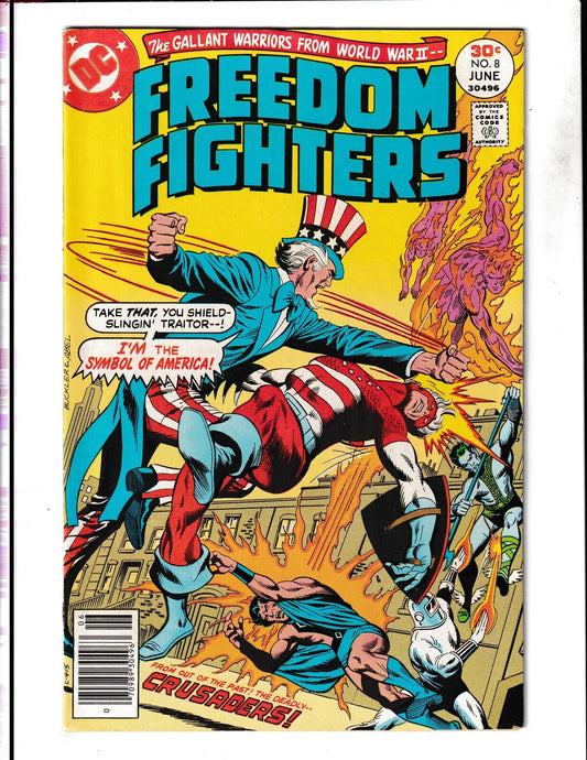 Freedom Fighters #8 (1977) DC Comics