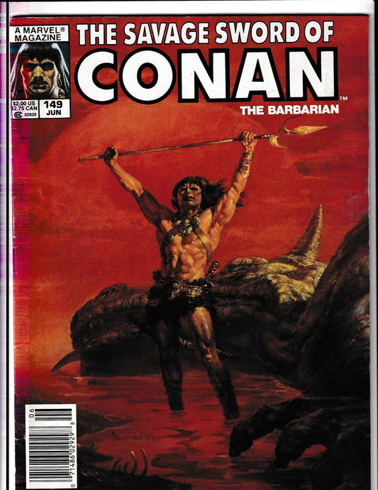 Savage Sword of Conan #149 (1988) Curtis/Marvel Comics