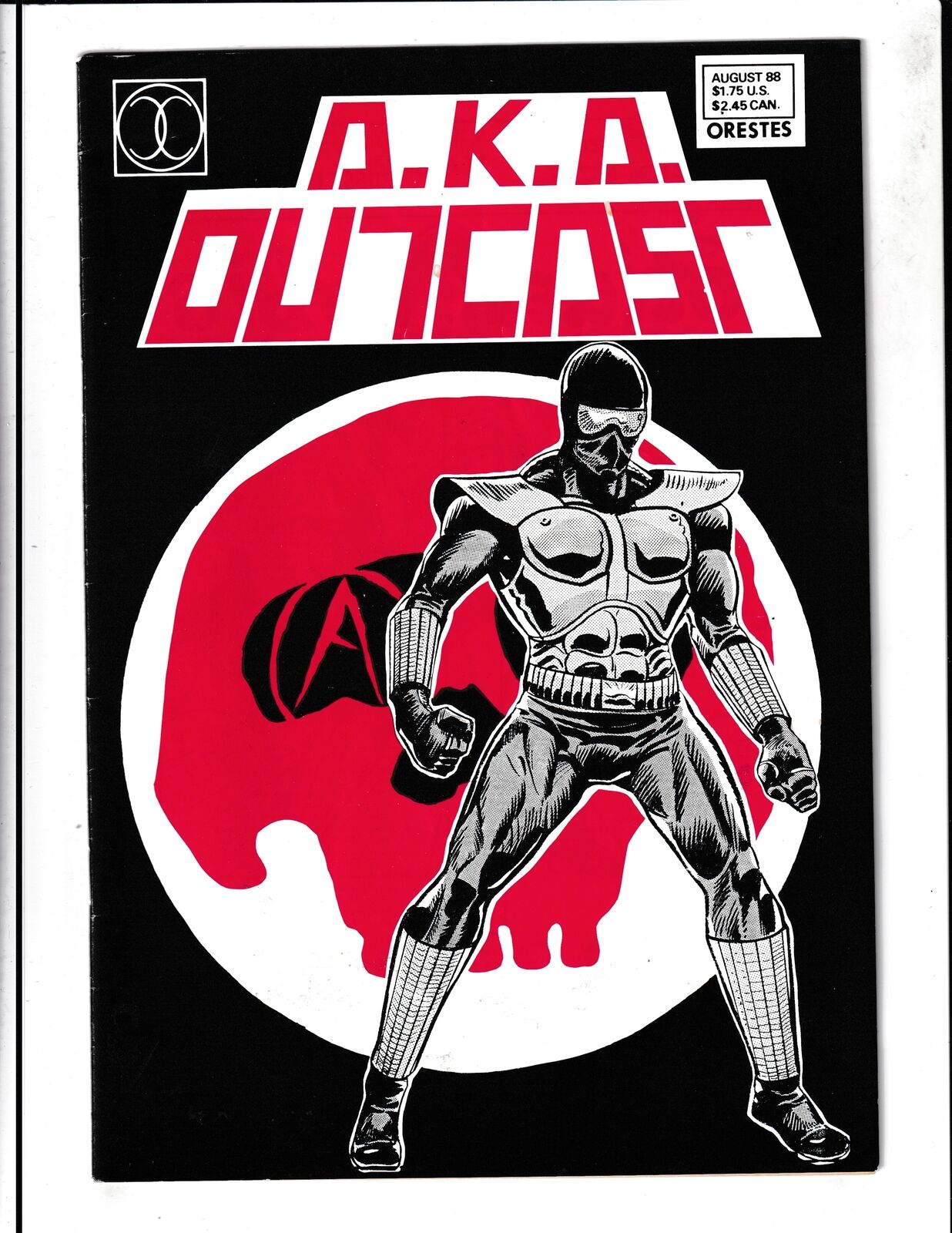 AKA Outcast #1 (1988) Orestes Comics