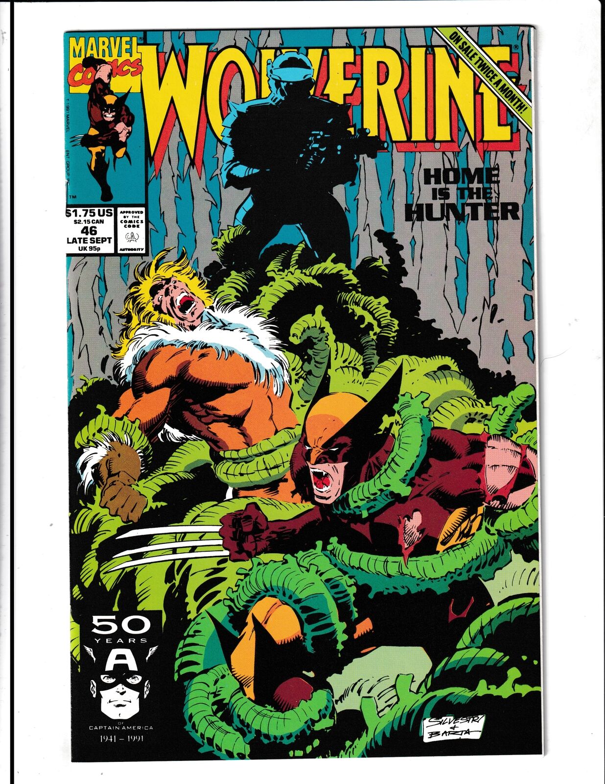 Wolverine #46 (1991) High Grade Marvel Comics