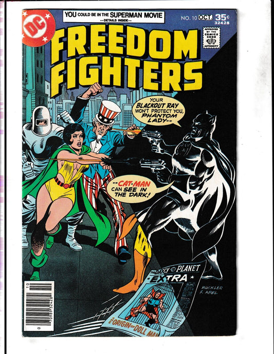 Freedom Fighters #10 (1977) DC Comics