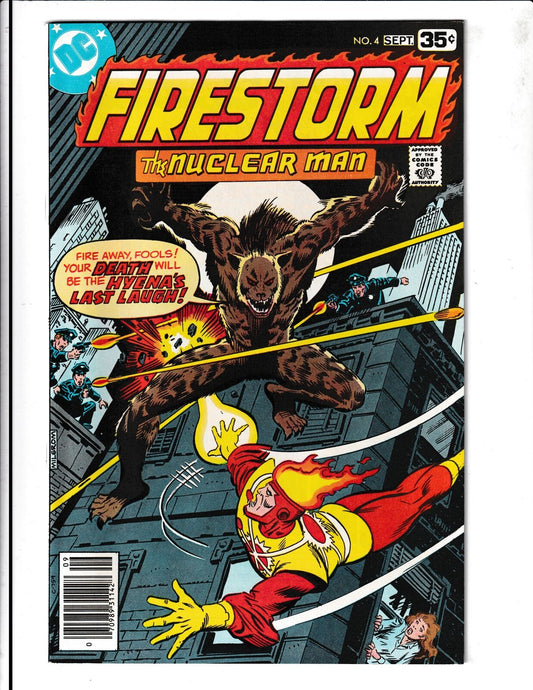 Firestorm the Nuclear Man #4 (1978) First App of Hyena DC Comics