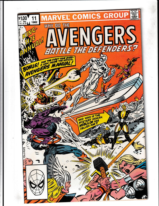 Avengers Annual #11 (1982) King Size Marvel Comics