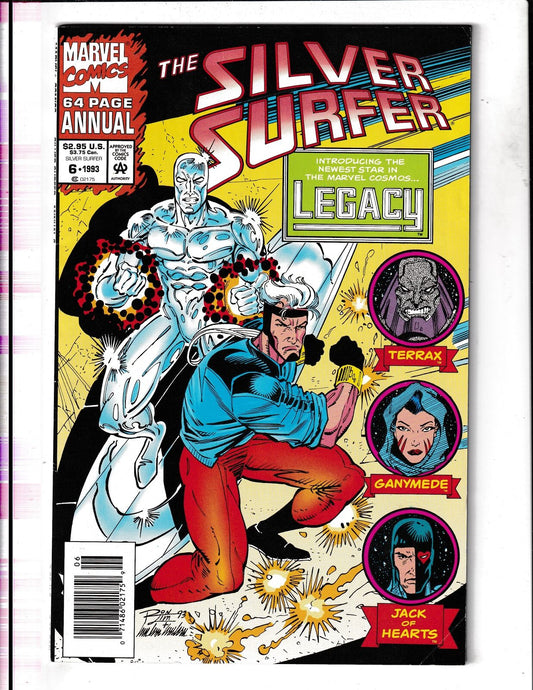 Silver Surfer Annual #6 (1993) 1st Captain Marvel III Marvel Comics