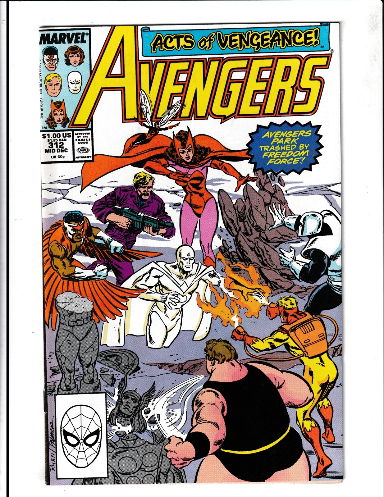 Avengers #312 (1989) Higher-Grade Marvel Comics