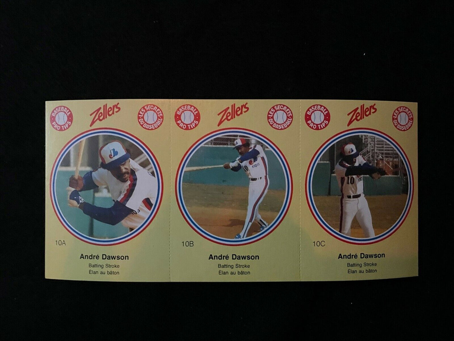 1982 Montreal Expos Panels - Zellers