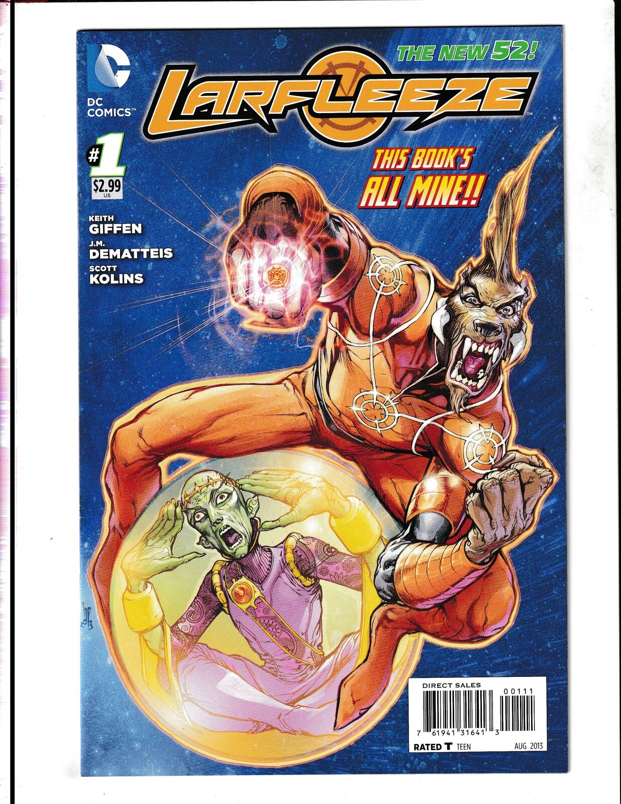 Larfleeze #1 (2013) DC Comics