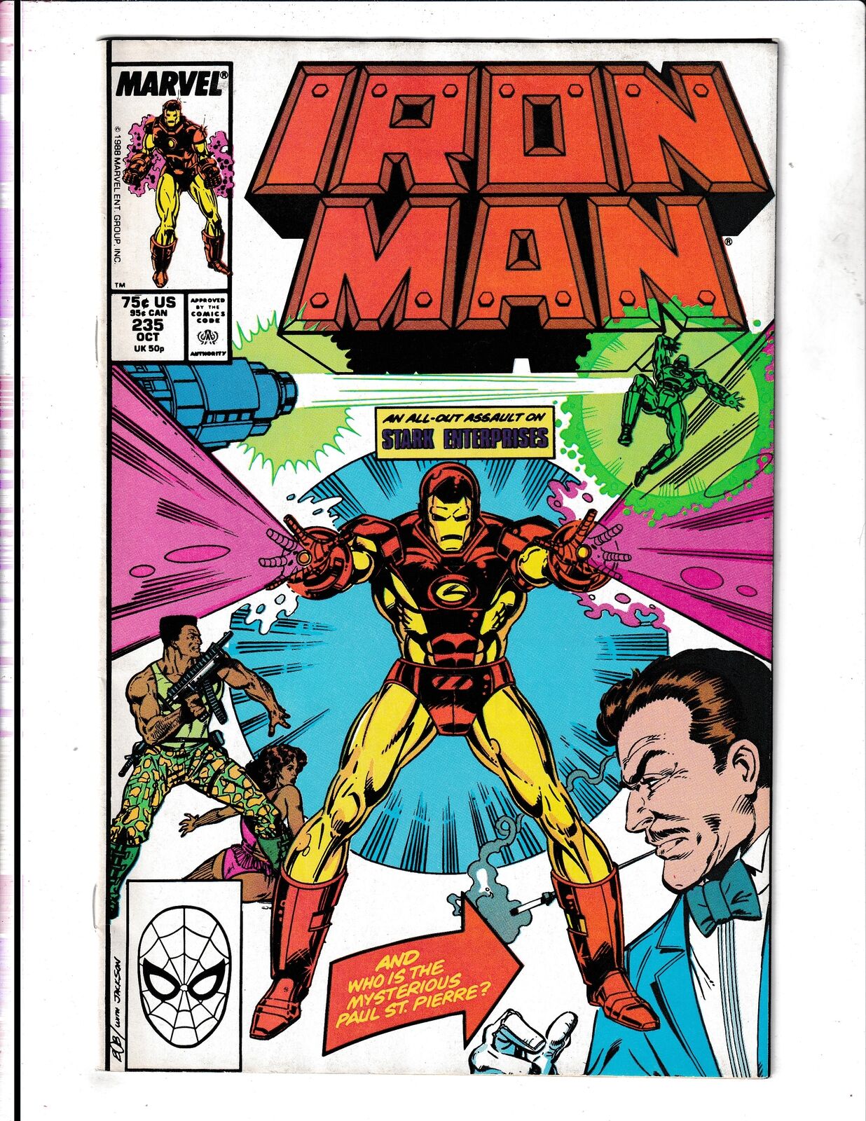 Iron Man #235 (1988) Marvel Comics