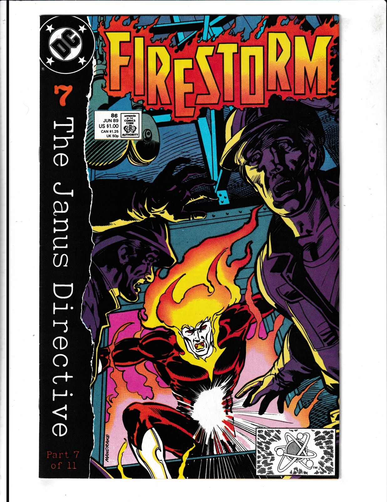 Firestorm the Nuclear Man #86 (1989) DC Comics