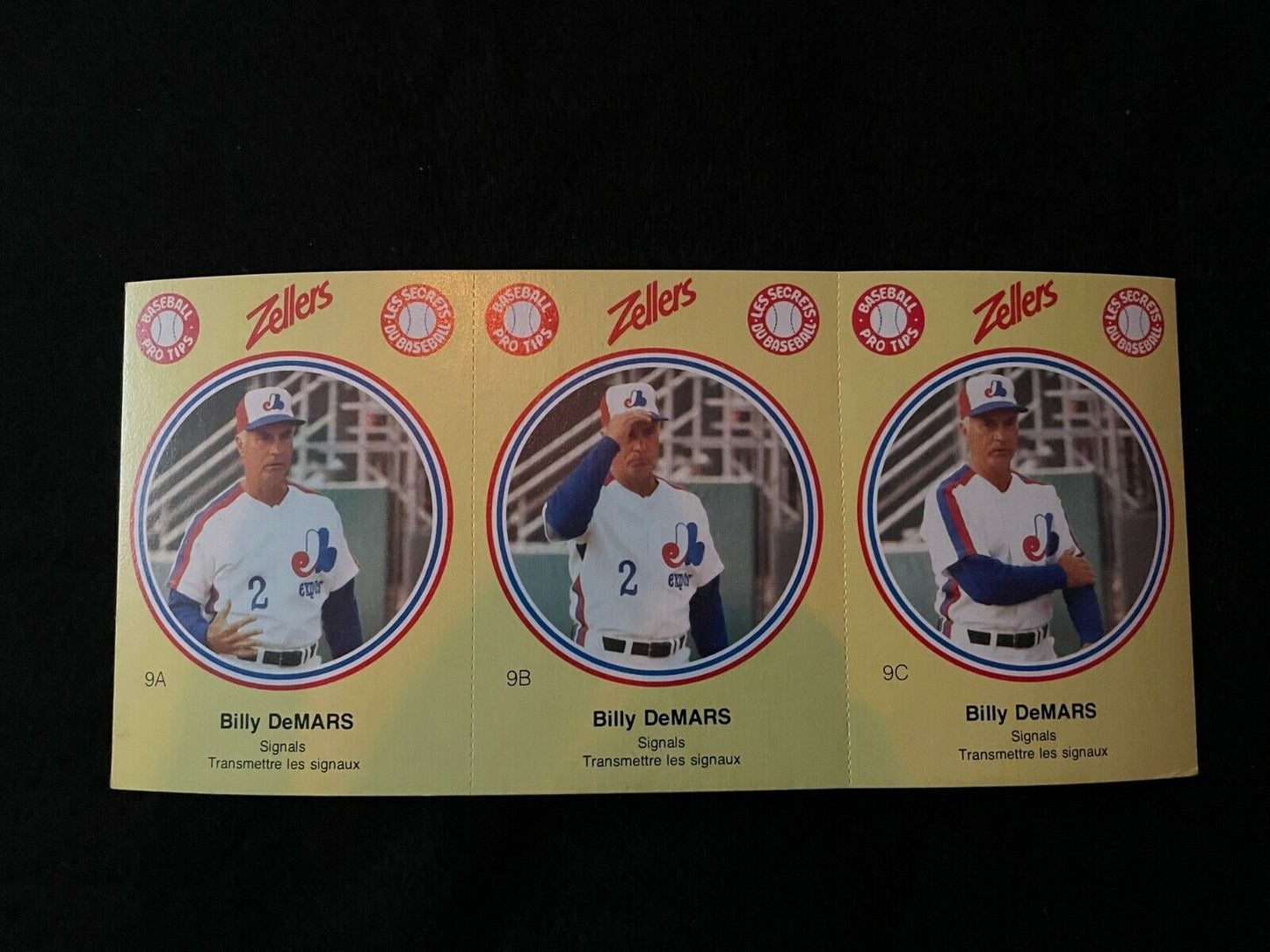 1982 Montreal Expos Panels - Zellers