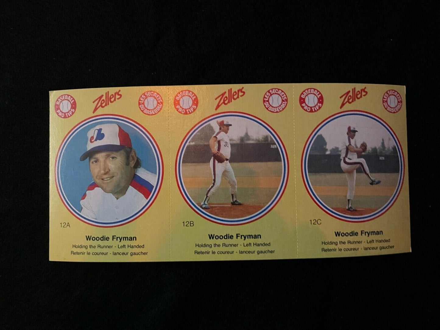 1982 Montreal Expos Panels - Zellers