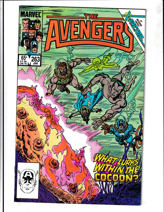 Avengers #263 (1986) Higher Grade First App X-Factor Marvel Comics