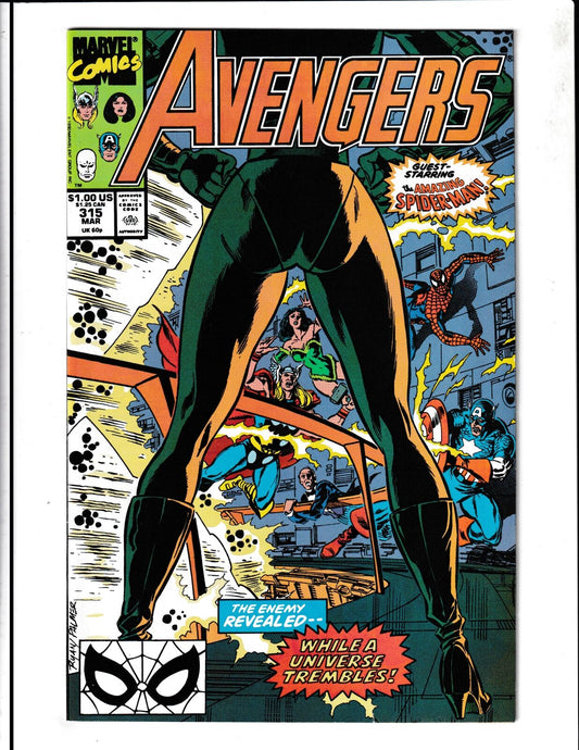 Avengers #315 (1990) Higher Grade Marvel Comics