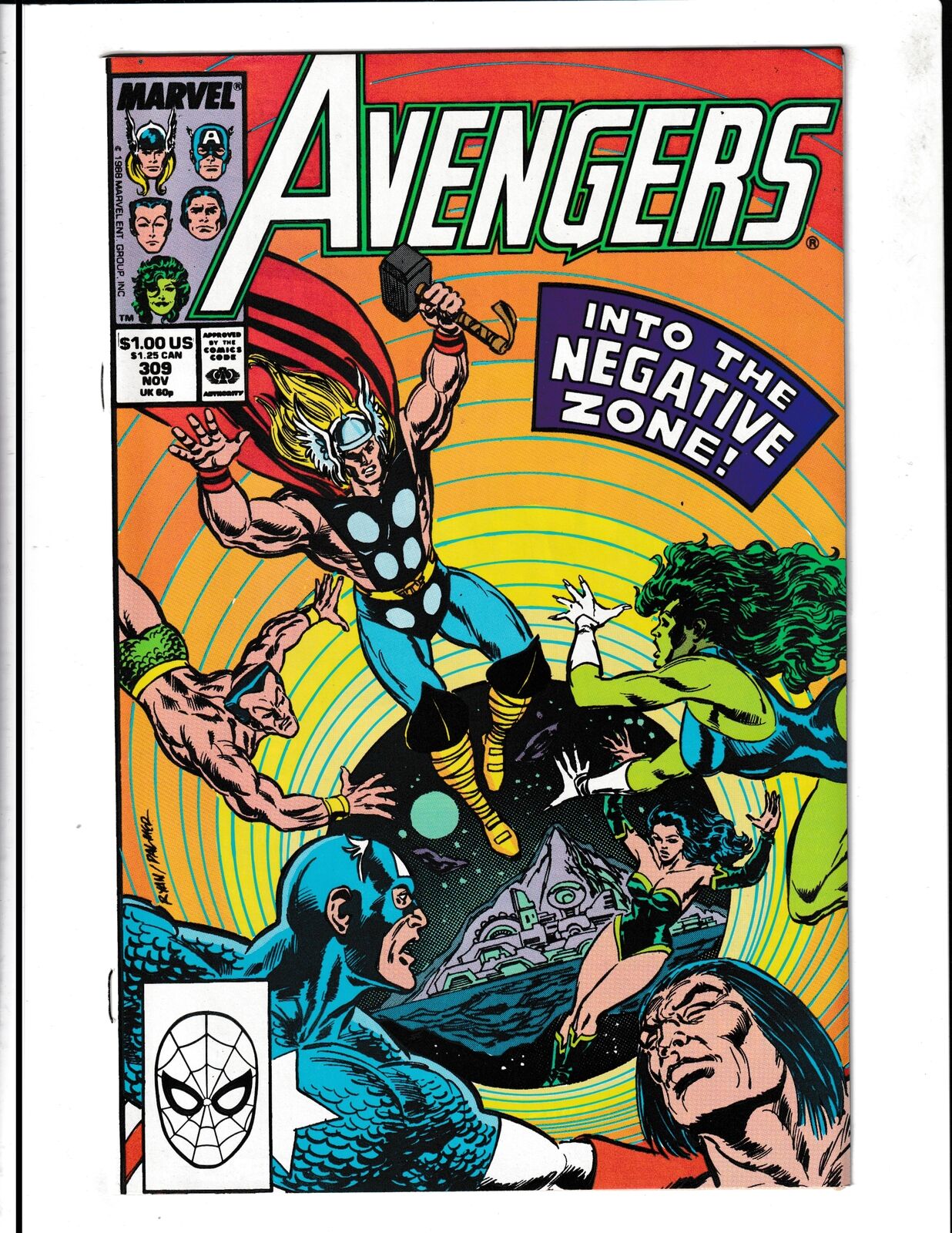 Avengers #309 (1989) Higher Grade Marvel Comics