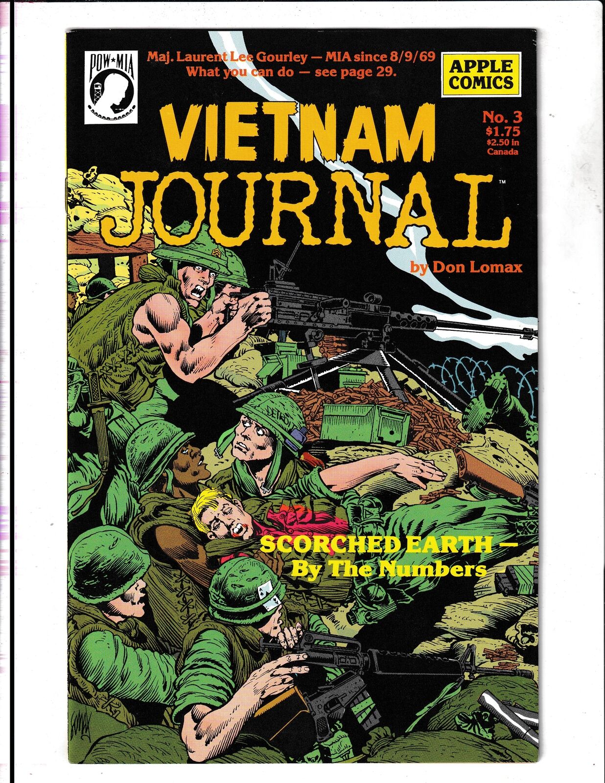 Vietnam Journal #3 (1988) Apple Comics