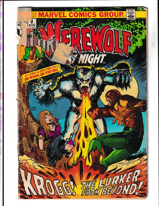 Werewolf by Night #8 (1973) Marvel Comics