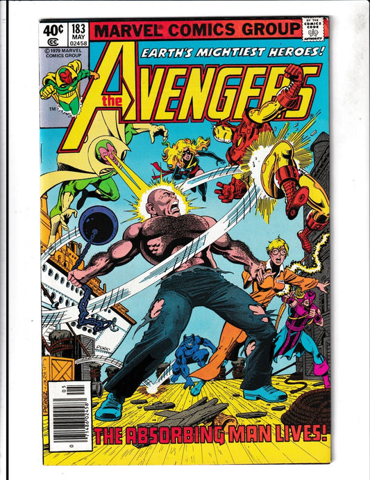 Avengers #183 (1979) Ms Marvel joins Marvel Comics