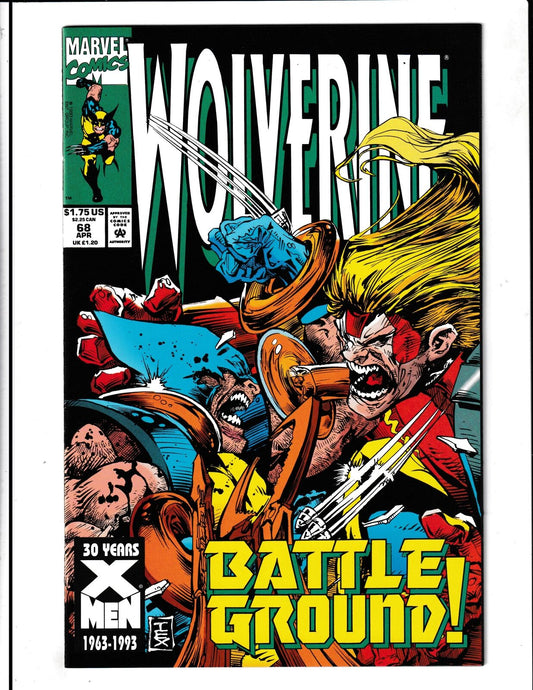 Wolverine #68 (1993) High Grade Marvel Comics