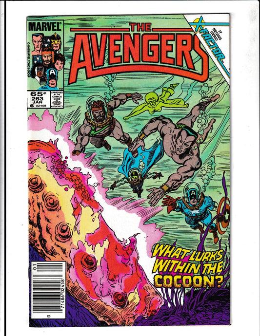 Avengers #263 (1986) Higher Grade - 1st app of X-Factor Marvel Comics