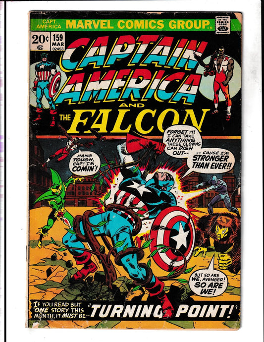 Captain America #159 (1973) Marvel Comics