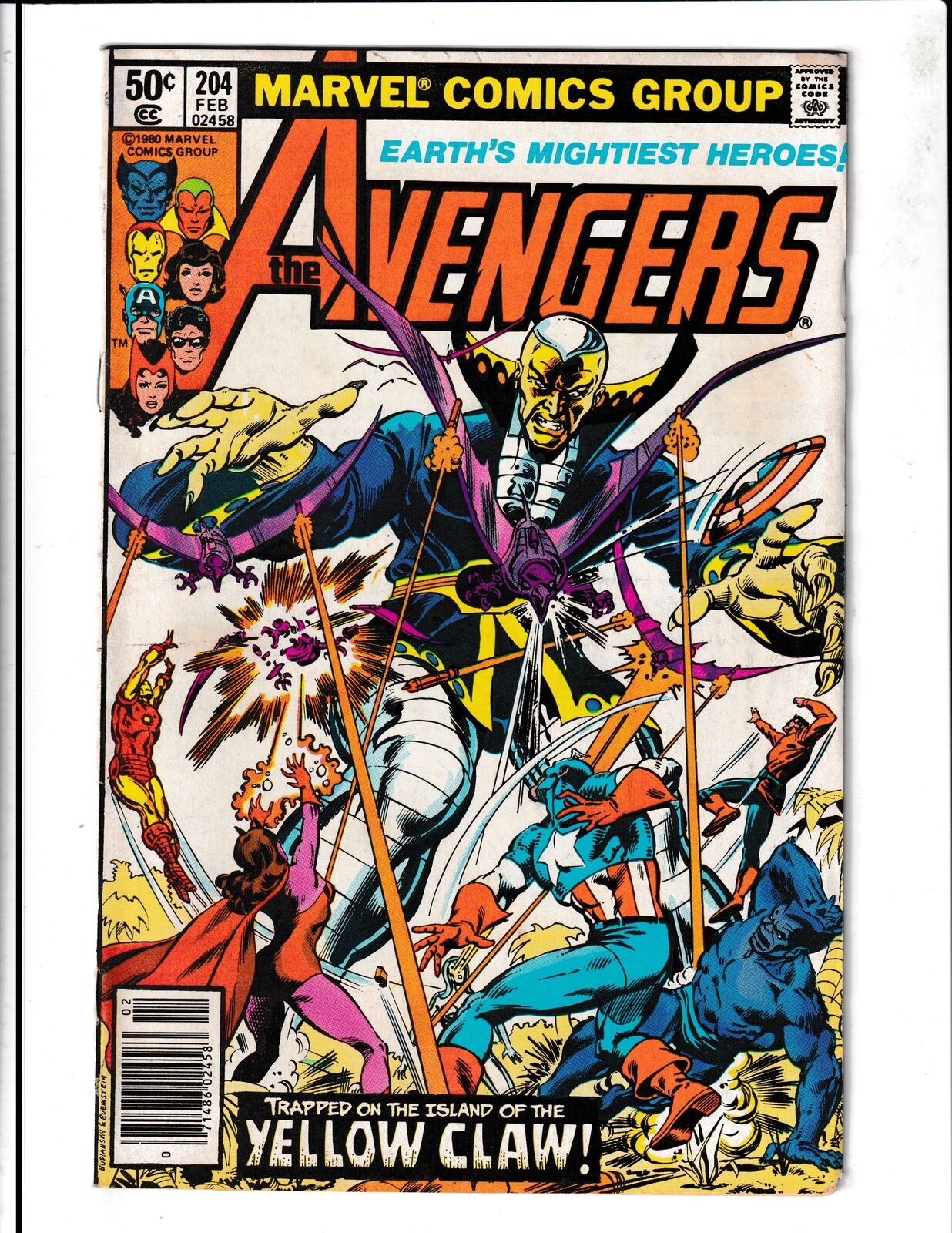 Avengers #204 (1981) Marvel Comics