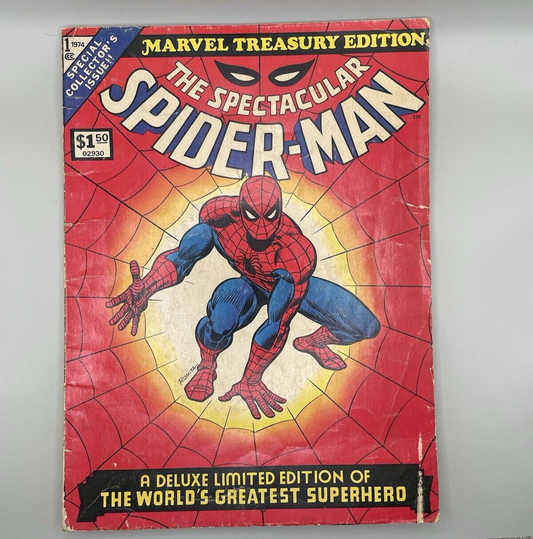 Marvel Treasury Edition #1 - Amazing Spider-Man (1974) Bronze Age Marvel Comics