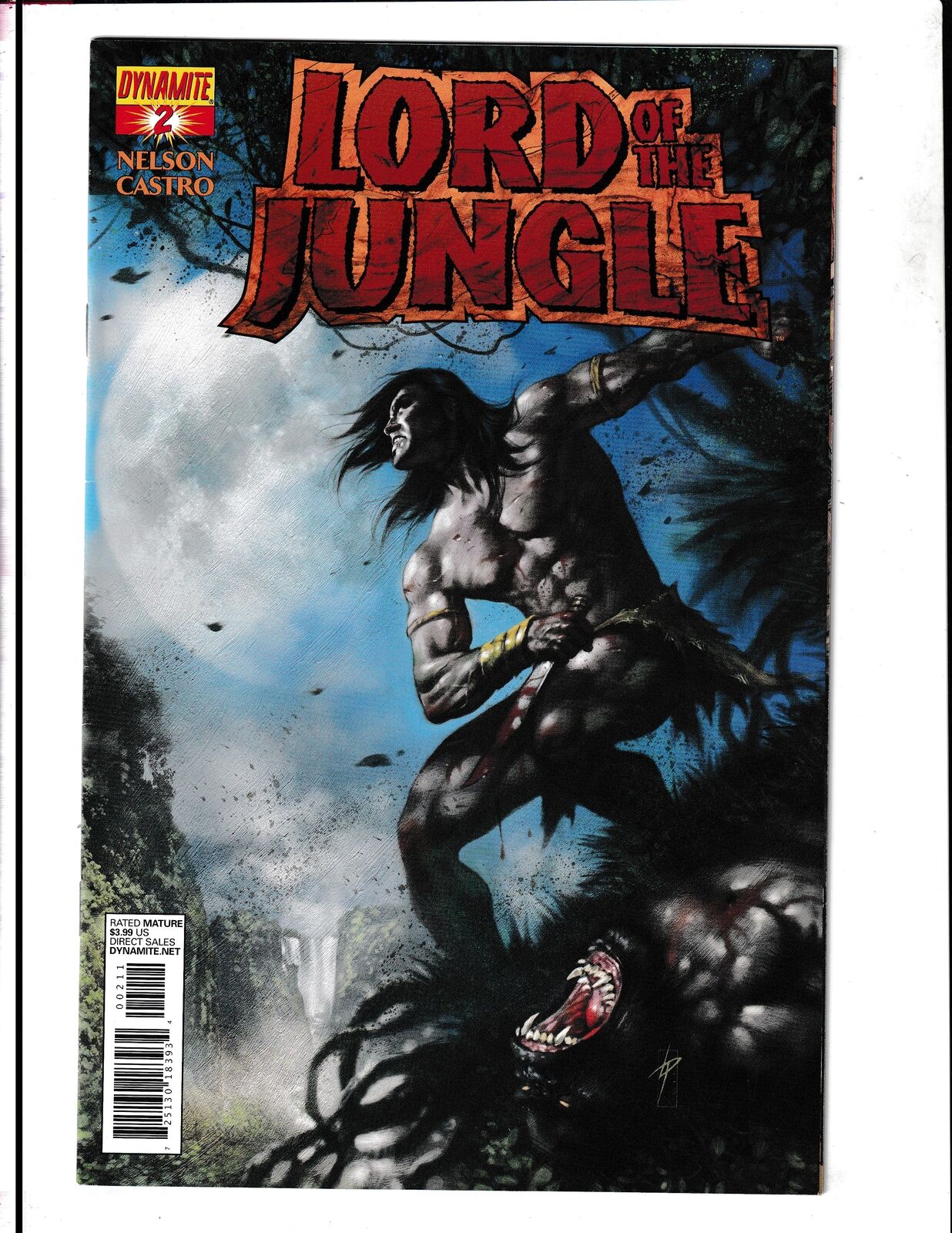 Lord of the Jungle #2B (2012) Renaud Dynamite Comics