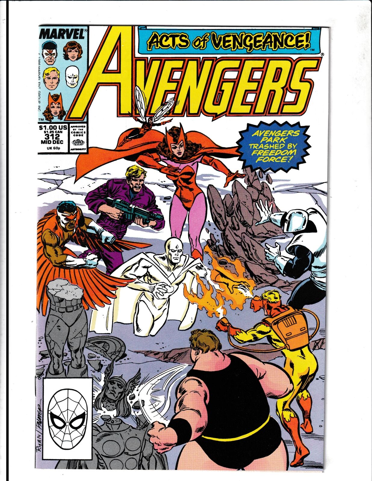 Avengers #312 (1989) Higher  Grade Marvel Comics