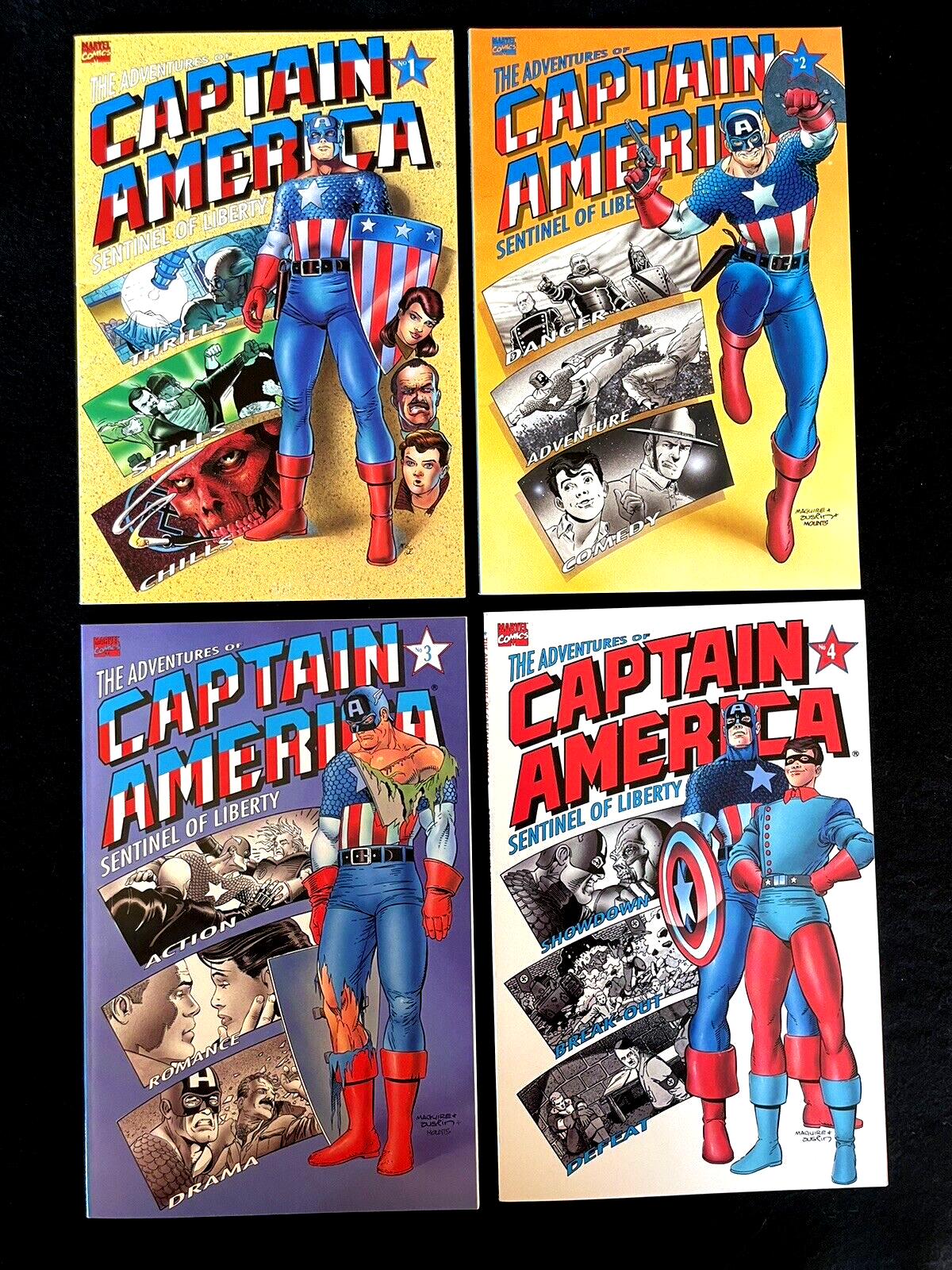 Adventures of Captain America: Sentinel of Liberty #1-4 (1991) Marvel Comics