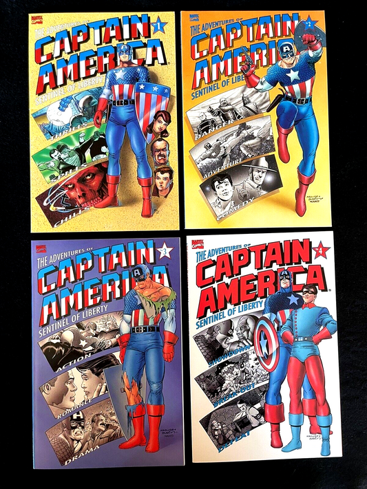 Adventures of Captain America: Sentinel of Liberty #1-4 (1991) Marvel Comics