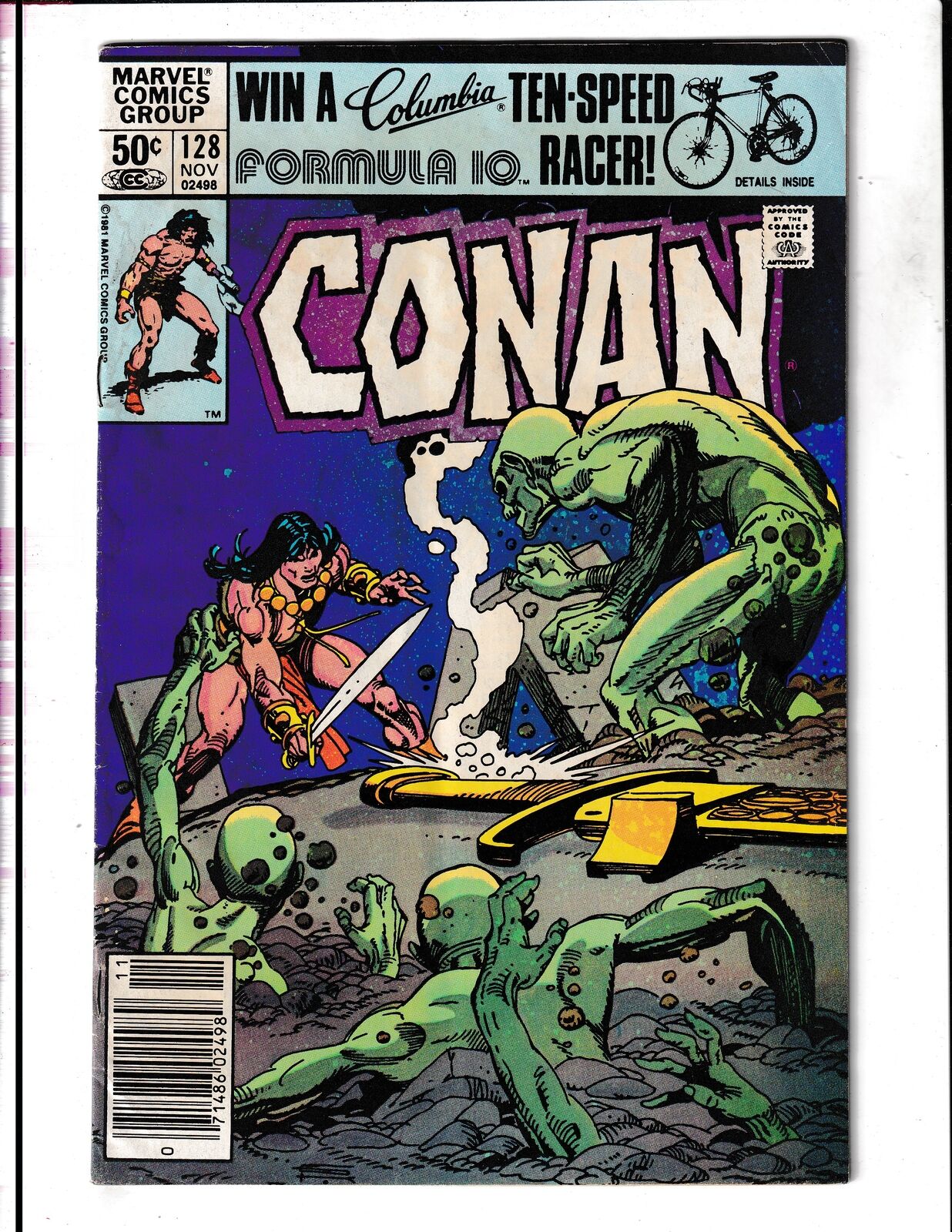 Conan the Barbarian #128 (1981) Marvel Comics